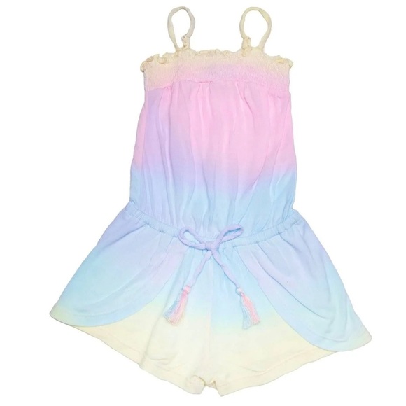 Flowers by Zoe Pastel Ombre Romper - Picture 1 of 8